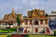 柬埔寨金边王宫风景图片(18张)