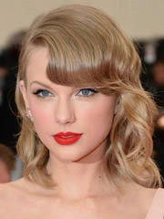 小天后Taylor Swift引领欧美中长发流行发型[10P]