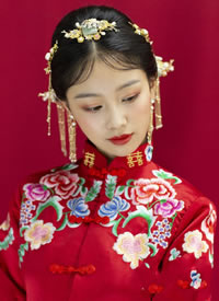 融入时尚鲜花元素，感受中国风的底蕴之美