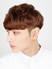 韩式男生烫发卷发设计