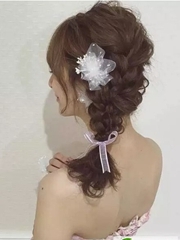 韩式新娘发型设计　时尚新娘发型图片