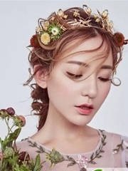 韩式新娘发型大全 最精致的新娘发型