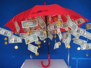 创意美元雨伞图片(6张)