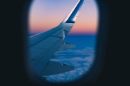 飞机圆角窗口特写图片(16张)