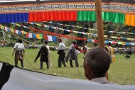 藏区耍坝子节日图片(12张)