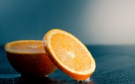 新鲜脐橙和切片图片(11张)