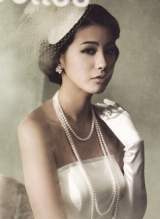 韩国女演员刘仁英婚纱写真