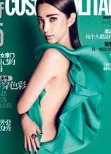 李冰冰独特优雅造型登时尚杂志封面