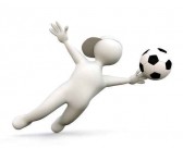 3D小人踢足球图片(500px小图)(30张)