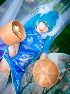 我与保姆同居的日子初音未来美厨娘cos