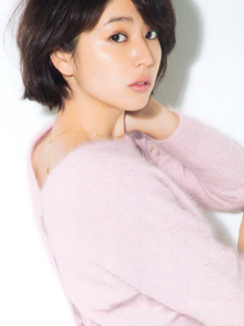 日本气质美女长泽雅美短发迷人写真
