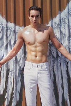 泰国年轻帅哥肌肉图片