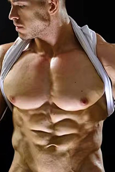 欧美硬汉风格型男秀肌肉艺术照片