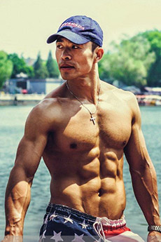 杜达雄王博涛迷人肌肉写真秀完美好身材