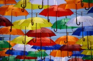 雨伞长廊图片(11张)