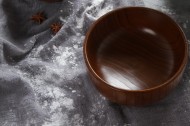 小清新日式木碗图片(19张)