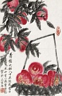 艺术国画寿桃图片(30张)