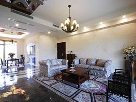 欧式田园两室装修效果图