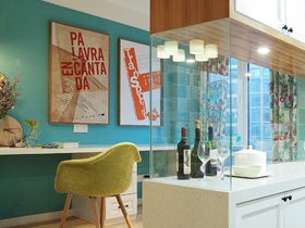 美式现代两居室装修设计效果图