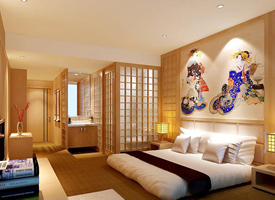 日式简约卧室装修效果图