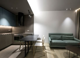 现代风格40平米单身小公寓设计