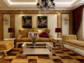 欧式古典欧式古典风格古典风格客厅图片