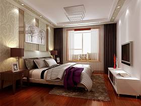 中式中式风格新中式卧室设计案例