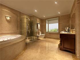 欧式别墅浴室设计案例展示