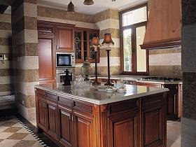 美式古典美式古典风格古典风格厨房装修图