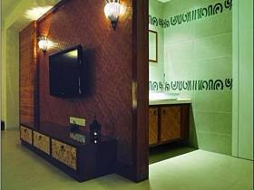 中式中式风格客厅背景墙电视背景墙设计图