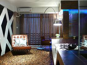 现代卧室一居室设计案例