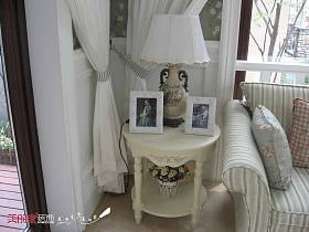 欧式客厅跃层窗帘设计案例展示