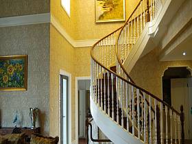 美式美式风格过道楼梯装修案例