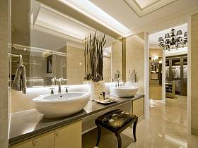 欧式别墅浴室设计案例