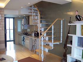 现代厨房别墅楼梯装修效果展示