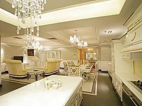 欧式客厅餐厅厨房沙发设计案例展示