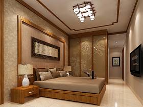 中式新中式卧室设计图