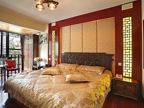 中式明清卧室装修效果展示
