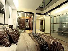 现代简约中式卧室设计方案