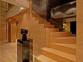 现代简约客厅楼梯设计案例