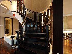 新中式走廊楼梯装修图