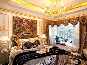 欧式法式卧室装修图