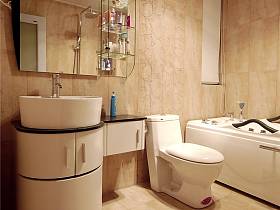 现代简约卫生间浴室淋浴房装修图
