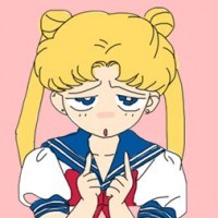 粉嫩系美少女战士月野兔qq头像大全