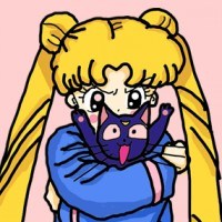 粉嫩系美少女战士月野兔qq头像大全