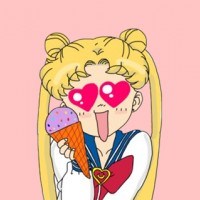 粉嫩系美少女战士月野兔qq头像大全