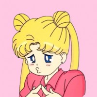 粉嫩系美少女战士月野兔qq头像大全