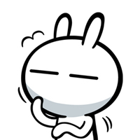 样子多变的兔斯基简约qq头像图片