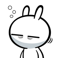 样子多变的兔斯基简约qq头像图片