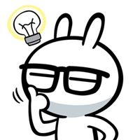 样子多变的兔斯基简约qq头像图片